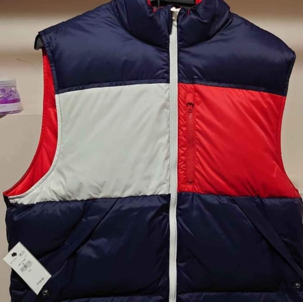 Men's TH Reversible vest Puffer Jacket outwear